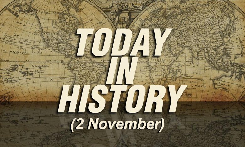 November 2 in History: From Balfour Declaration to Shah Rukh Khan’s Birthday