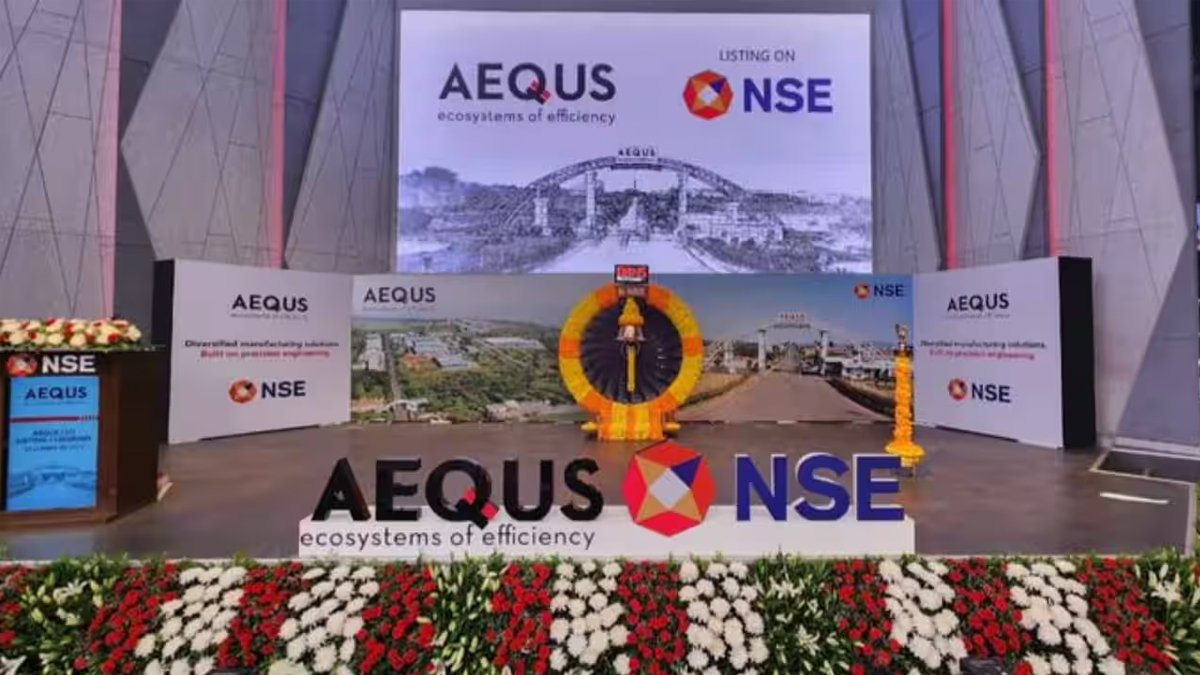 Aequs Shares List Nearly 13% Above IPO Price on NSE and BSE After Strong Subscription