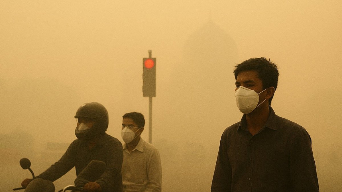 Delhi’s Air Remains ‘Hazardous’, Thick Smog Pushes Visibility Close to Zero; Flights Disrupted